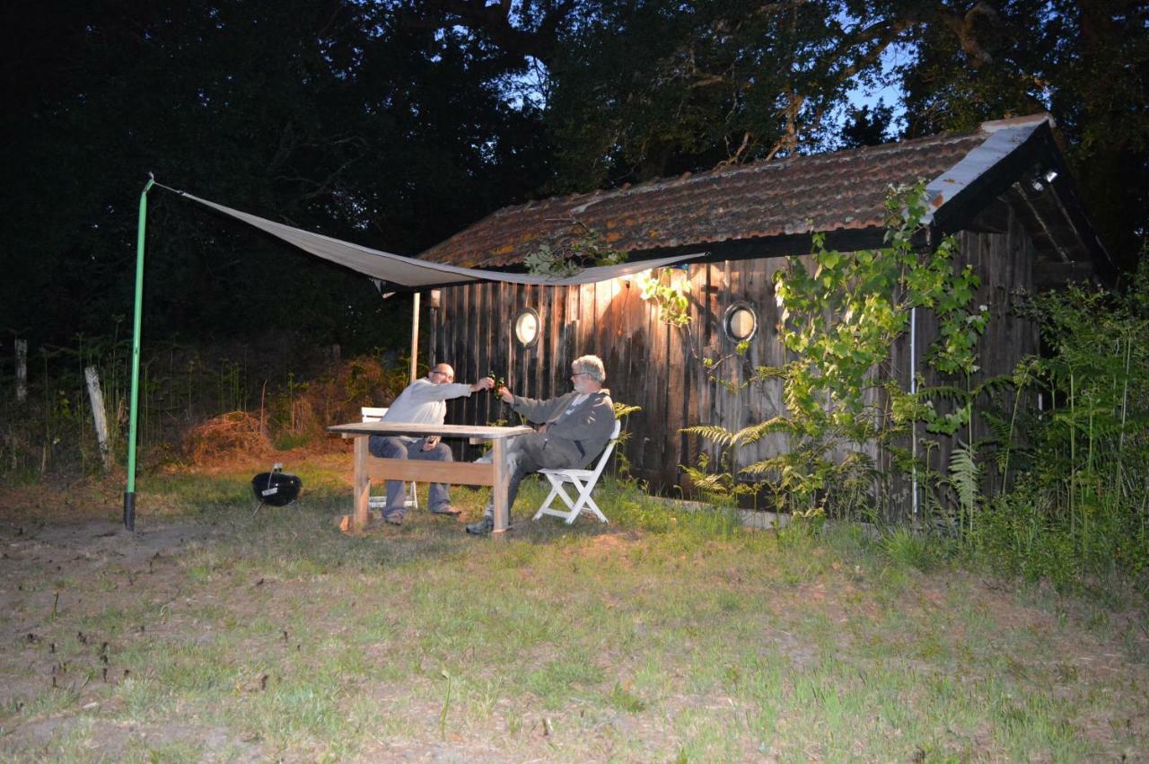 Cabane en forêt Onesse-et-Laharie Exterior foto