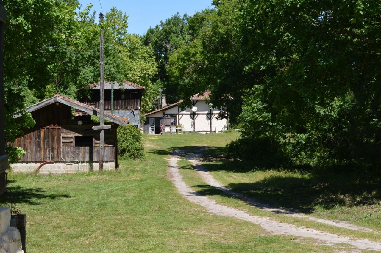 Cabane en forêt Onesse-et-Laharie Exterior foto